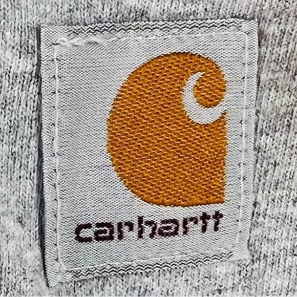 Carhartt Size Medium Gray K87 Loose-fit Workwear T-shirt: 3139 - Picture 4 of 8